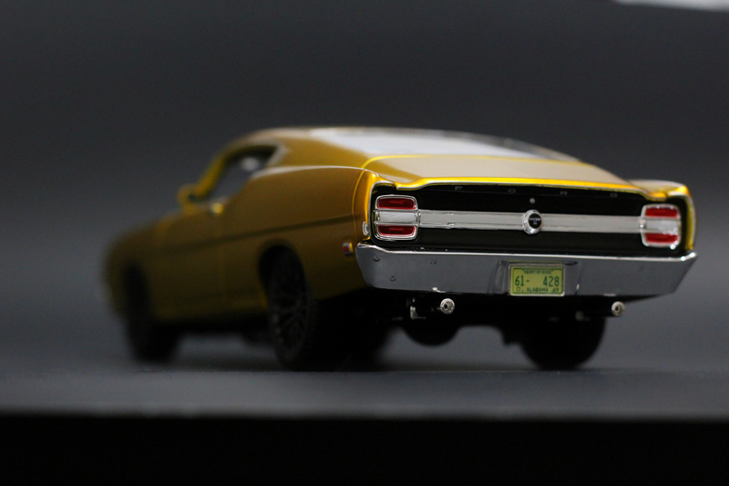 Illustration for article titled Car Week: Custom 1/18 Maisto Ford Torino Talladega Coyote